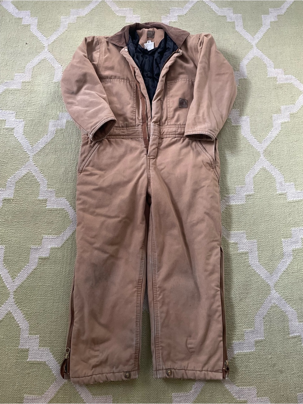 Berne Tan Kids' Insulated Coveralls